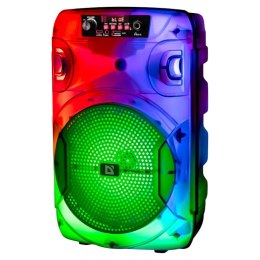 Głośnik Defender BOOMER 12 Bluetooth 15W MP3/FM/USB/AUX/TWS/LED/MIC KARAOKE czarny