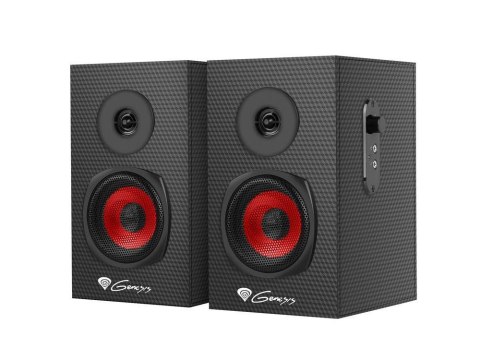 Głośniki Genesis Helium 200 2.0 20W RMS czarno-czerwone