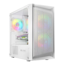 Obudowa LOGIC ATOS ARGB mATX/mITX Mini USB 3.0 Biała