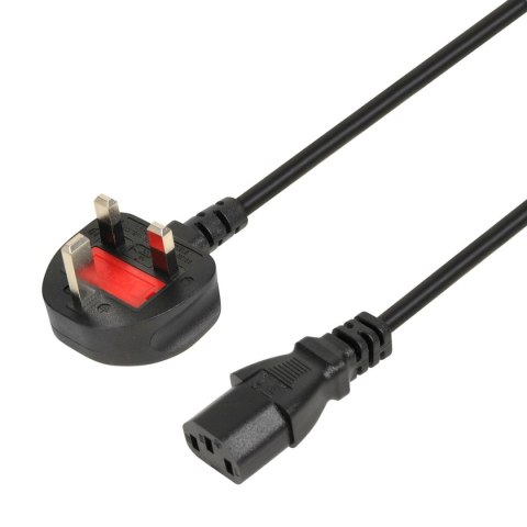 Kabel zasilający iBOX KZ1UK IEC320 C13
