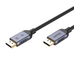 Kabel DisplayPort 1.4 Unitek C1628GY01-2M, 8K@60Hz, 4K@240Hz, 2m
