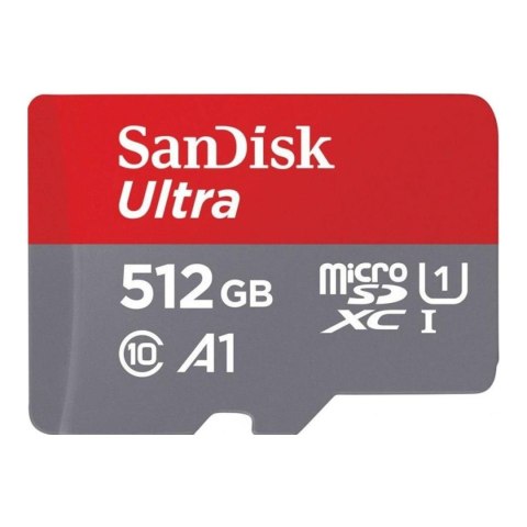Karta pamięci microSDXC SanDisk Ultra 512GB 150MB/s UHS-I A1 U1 C10 + adapter