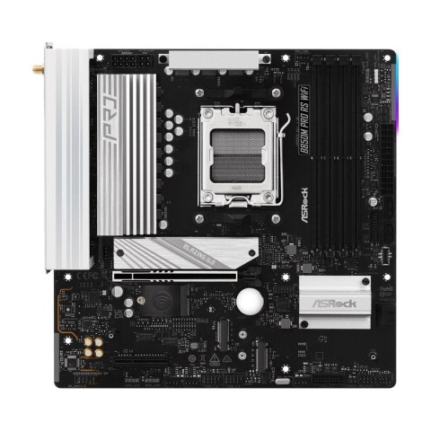 Płyta ASrock B850M Pro RS WiFi /AMD B850/DDR5/SATA3/M.2/USB3.1/WiFi/BT/PCIe5.0/AM5/mATX