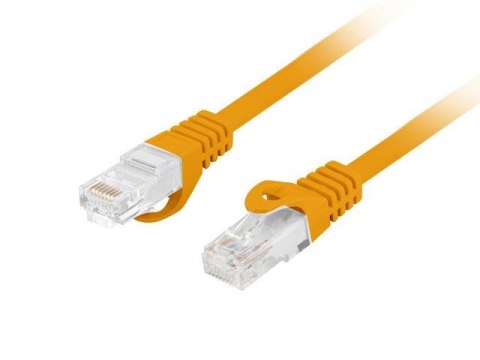 Patchcord Lanberg UTP kat.6 2m LSZH CU fluke passed pomarańczowy