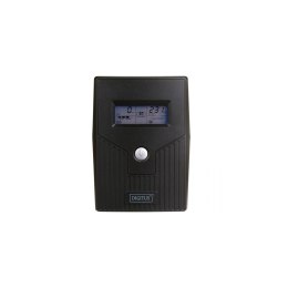 Zasilacz awaryjny UPS DIGITUS Line-Ineractive LCD 800VA/480W, 1x12V/9Ah, AVR, 2x Schuko CEE 7/3, 2x RJ11, 1x USB 2.0 typ B