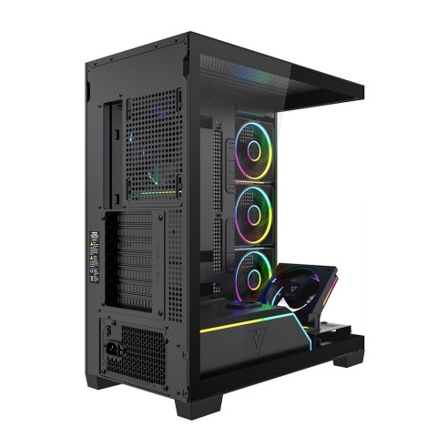 MODECOM OBUDOWA VOLCANO STELLAR PLUS ARGB MIDI 5F BLACK