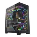 MODECOM OBUDOWA VOLCANO STELLAR PLUS ARGB MIDI 5F BLACK