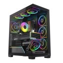 MODECOM OBUDOWA VOLCANO STELLAR PLUS ARGB MIDI 8F BLACK