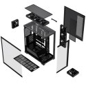 MODECOM OBUDOWA VOLCANO STELLAR PLUS ARGB MIDI 8F BLACK