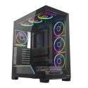 MODECOM OBUDOWA VOLCANO STELLAR PLUS ARGB MIDI 8F BLACK