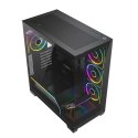 MODECOM OBUDOWA VOLCANO STELLAR PLUS ARGB MIDI 8F BLACK