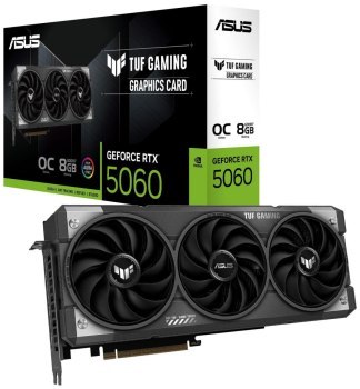 Karta graficzna - ASUS GeForce RTX 5060 TUF OC 8GB DLSS 4
