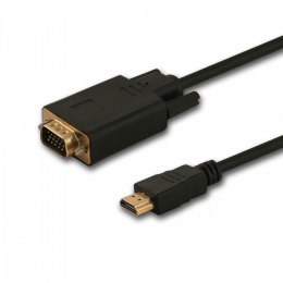 Savio Kabel HDMI (M) - VGA (M) 1,8m CL-197