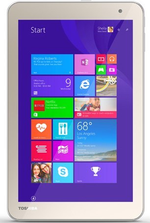 Tablet TOSHIBA Encore 2 Złoty (8"/Intel Atom Z3735F/Windows 8.1/Bluetooth 4.0/Złoty)