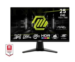 MSI Monitor MAG 255XF 24.5 cala/LED/FHD/Flat/300Hz/Black
