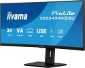 Iiyama ProLite XCB3494WQSU-B1 - 34'' UWQHD | VA | 0.4ms | 120Hz