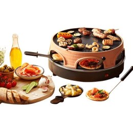Emerio PO-113255.4 grill raclette 1500 W Czarny, Brązowy