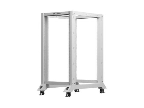 Lanberg Stojak Open rack 19 cali 22U 600x1000 szary