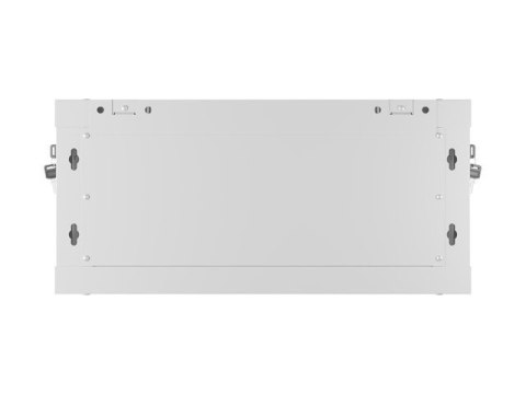 Lanberg Szafa instalacyjna rack wisząca 19 cali 4U 600x450 drzwi perforowane (flat pack) szara