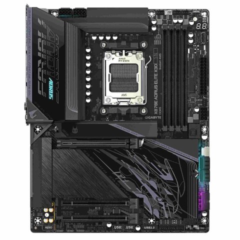 Płyta Gigabyte X870E A ELITE X /AMD X870E/DDR5/SATA3/M.2/USB4/PCIe5.0/WiFi/BT/AM5/ATX
