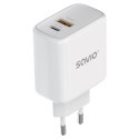 SAVIO ŁADOWARKA SIECIOWA 20W QUICK CHARGE POWER DELIVERY 3.0 LA-12