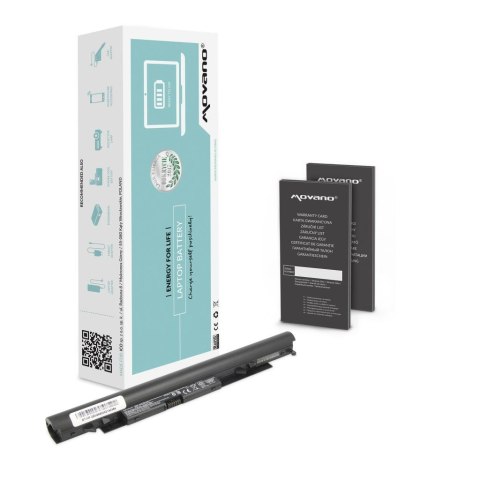 Bateria Movano do notebooka HP JC03, JC04, 240 245 250 255 258 G6 (14.4V-14.8V) (2200 mAh)