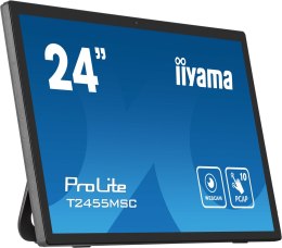 Ekran dotykowy iiyama T2455MSC-B1 signage display Płaski panel Digital Signage 61 cm (24