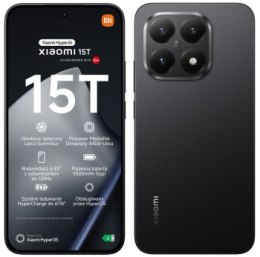 Smartfon Xiaomi 15T 12/512GB Black