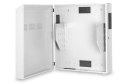 Szafka ścienna 19" NWS 4HE Digitus, Slim 800x640x220 mm, montaż pionowy wewnętrzny, kolor szary (RAL 7035)