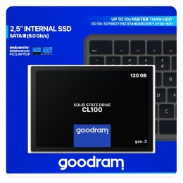 Dysk SSD GOODRAM SSDPR-CL100-120-G3 (2.5″ /120 GB )