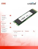 Crucial Dysk SSD E100 480GB M.2 NVMe 2280 PCIe 4.0 4700/2500 MB/s