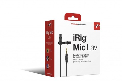 IK iRig Mic Lav - Mikrofon pojemnościowy
