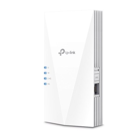 Wzmacniacz sygnału TP-Link AX3000 Wi-Fi 6, szybkość 574 Mb/s w paśmie 2,4 GHz + 2402 Mb/s w paśmie 5 GHz, spec: 2 anteny wewnętr