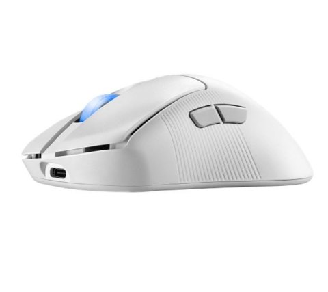 Asus Mysz bezprzewodowa ROG Keris II ACE 42000/WL/BT/RF/USB/White