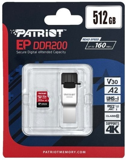 Karta pamięci PATRIOT 512 GB