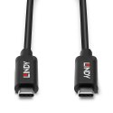 Lindy 43348 kabel USB USB 3.2 Gen 2 (3.1 Gen 2) 3 m USB C Czarny