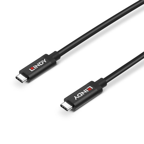 Lindy 43348 kabel USB USB 3.2 Gen 2 (3.1 Gen 2) 3 m USB C Czarny