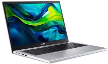 Laptop Acer Aspire Go 15 - Core 3 N355 | 15,6'' | 8GB | 128GB + 256GB | Win11 | Srebrny