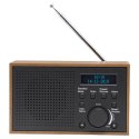 Radio Denver DAB-46DARK GREY Internet Analogowe i cyfrowe Czarny, Brązowy