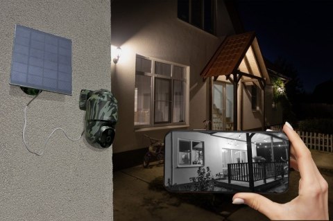 Technaxx Überwachungsset 4G PT Dome TX-290 z panelem solarnym - kamera sieciowa