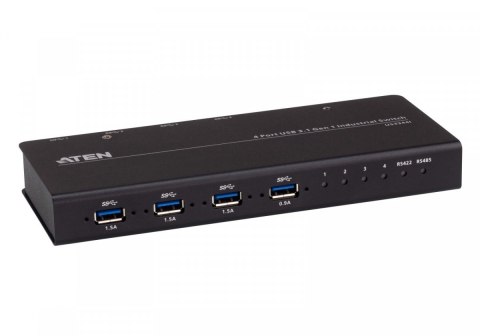 ATEN Przełącznik 4x4 USB 3.2 Gen 1 Industrial HUB Switch
