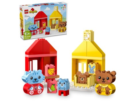 LEGO 10414 DUPLO Codzienne czynności - jedzenie i pora snu