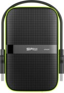 Dysk zewnętrzny Silicon Power Armor A60 4TB 2.5 USB 3.2 5400 obr/min Green-Black (SP040TBPHDA60S3K)
