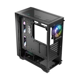 LOGIC OBUDOWA DART PRO ARGB MIDI USB TYPE-C CZARNA (WYPRZEDAŻ)