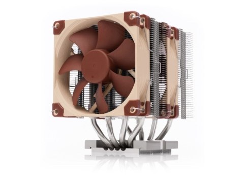 Noctua NH-D9 DX-4677 4U system chłodzenia komputerów Procesor Chłodnica powietrza 9,2 cm Aluminium, Beżowy, Brązowy
