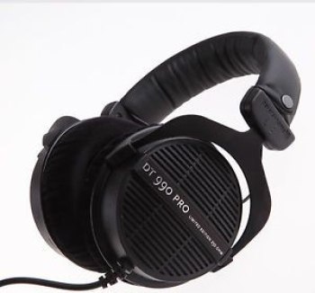 Słuchawki - Beyerdynamic DT 990 PRO 250 OHM BLACK LIMITED EDITION - Słuchawki studyjne otwarte