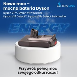 Bateria, akumulator do odkurzacza Dyson V11 (Click type) 25.2V 4000mAh