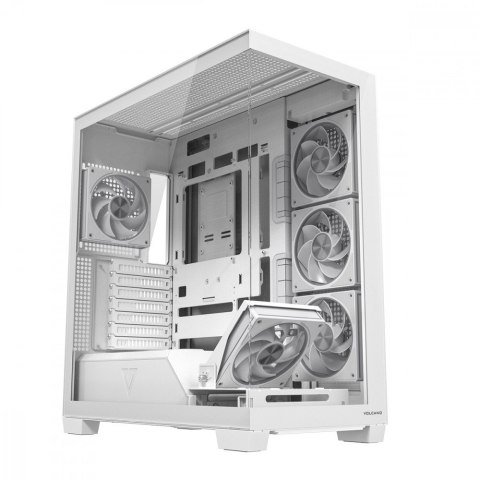 MODECOM Obudowa PC VOLCANO STELLAR PLUS ARGB MIDI 5F Biała