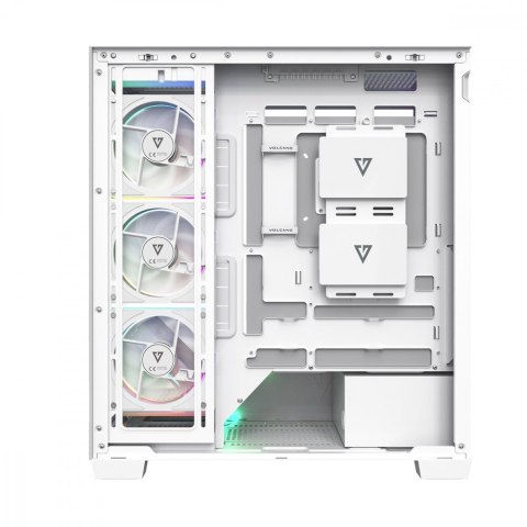 MODECOM Obudowa PC VOLCANO STELLAR PLUS ARGB MIDI 5F Biała