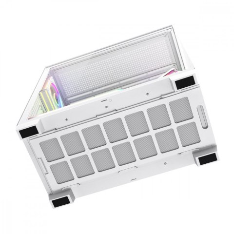 MODECOM Obudowa PC VOLCANO STELLAR PLUS ARGB MIDI 5F Biała